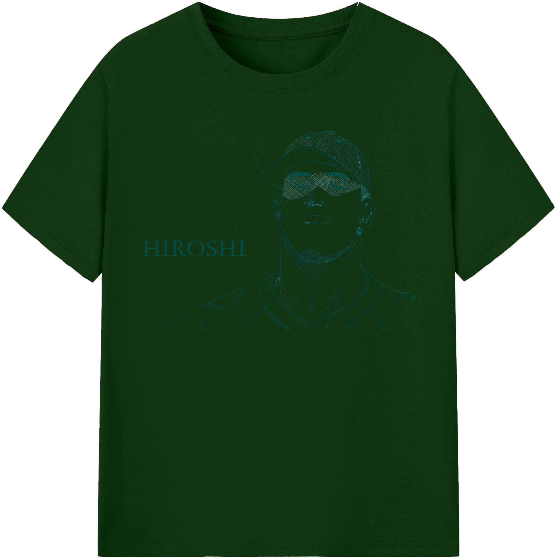 SLAM DUNK／スラムダンク 綿100％半袖Tシャツ（フロントプリント）